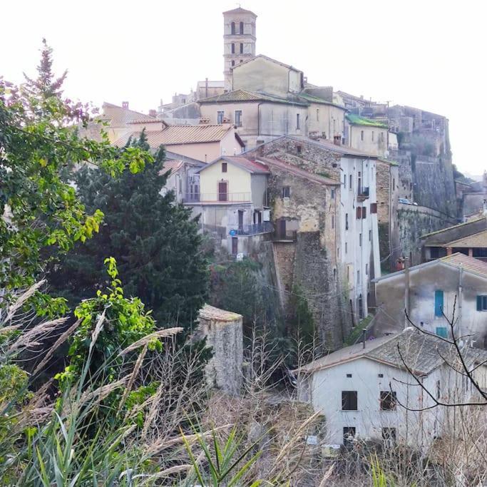 Casa In Antico Borgo Medievale A Tarano Ri, Via Giacomo Leopardi, 15 Villa Exteriör bild